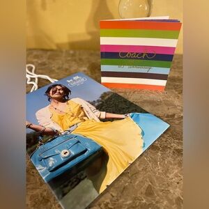 COACH 65th Anniversary Legacy 2006 GIFTS Mini Catalog Booklet AND 2008 Gift Bag